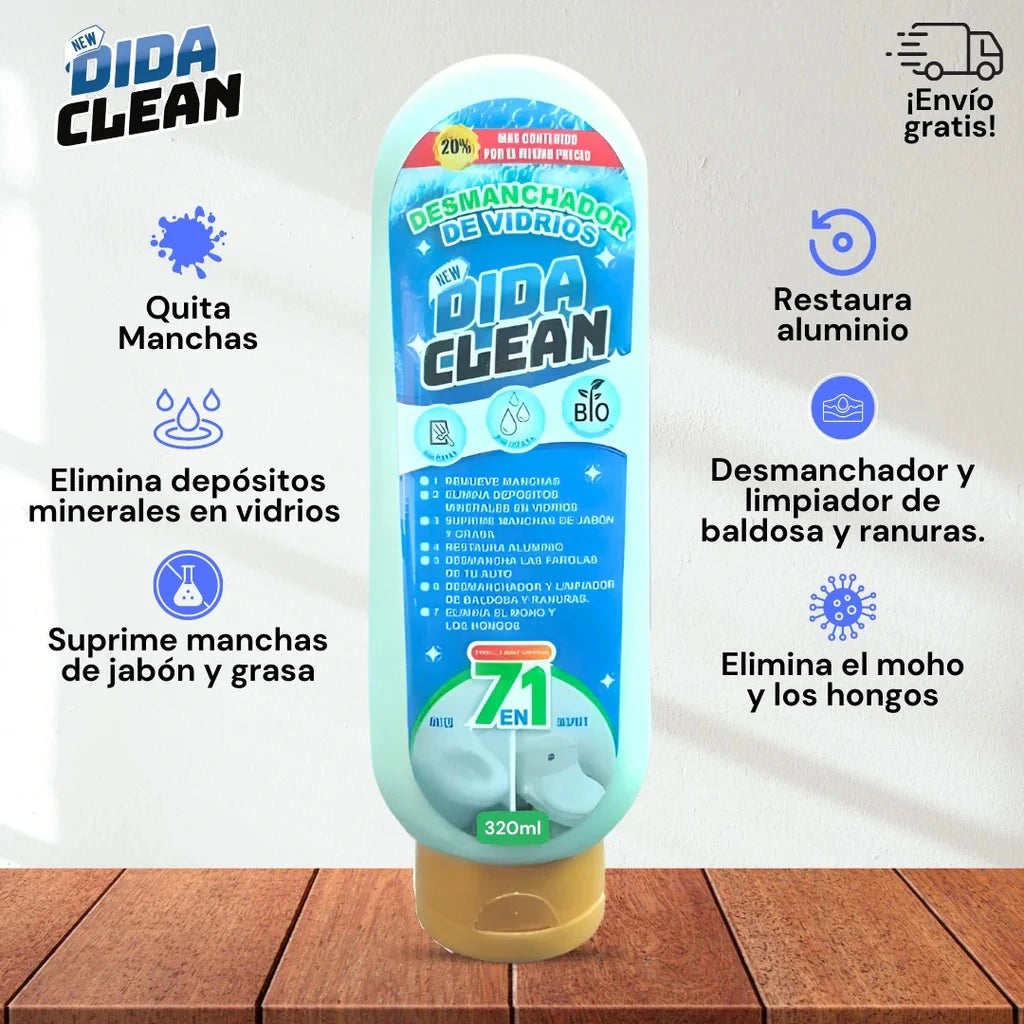 Desmanchador De Vidrios Dida Clean ®
