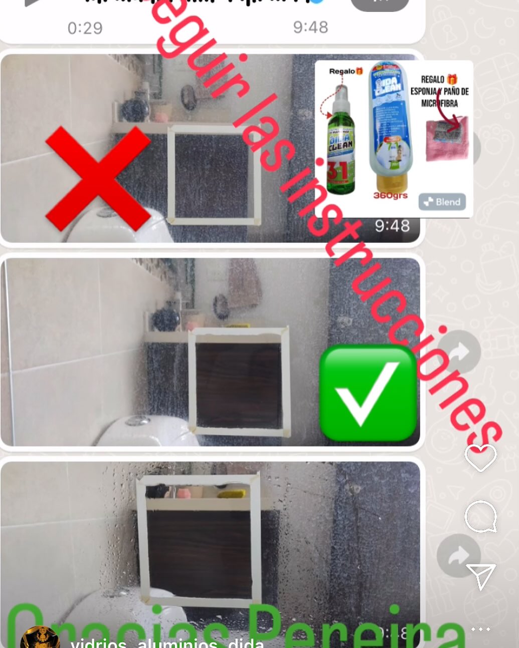 Desmanchador De Vidrios Dida Clean ®