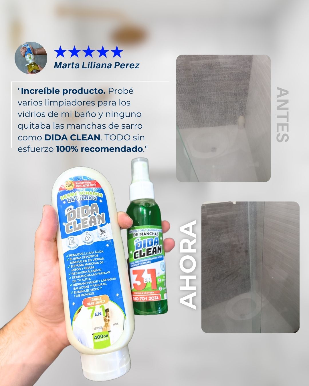 Desmanchador De Vidrios Dida Clean ®